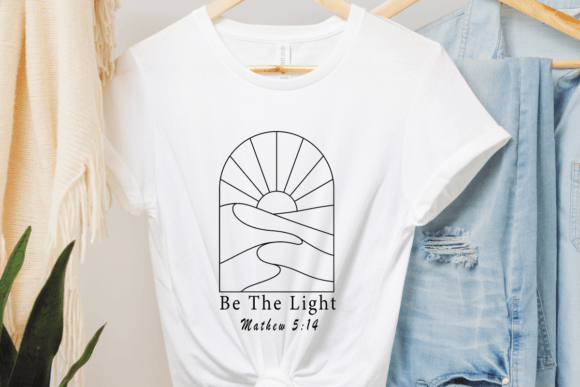 Be the Light Svg Png, Mathew 5 14