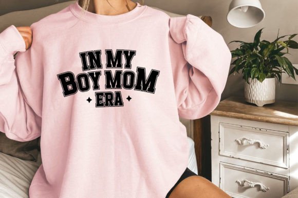 In My Boy Mom Era, Mother's Day, Mama T-Shirt Designs