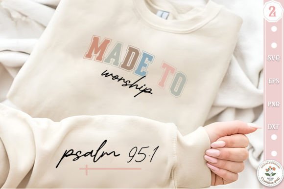 Made to Worship Bible Verse Quotes T-Shirt Designs