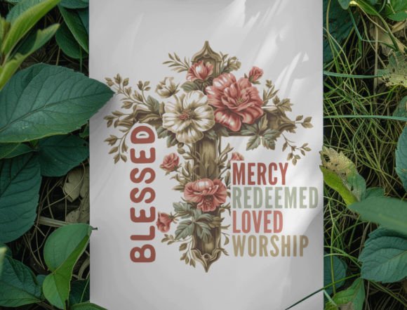 Retro Blessed Quotes Png, T-Shirt Designs