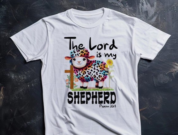 The Lord is My Shepherd Png, Easter Sub T-Shirt Designs